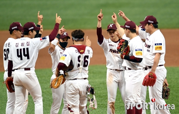 키움, 4-1 승리하며 위닝시리즈