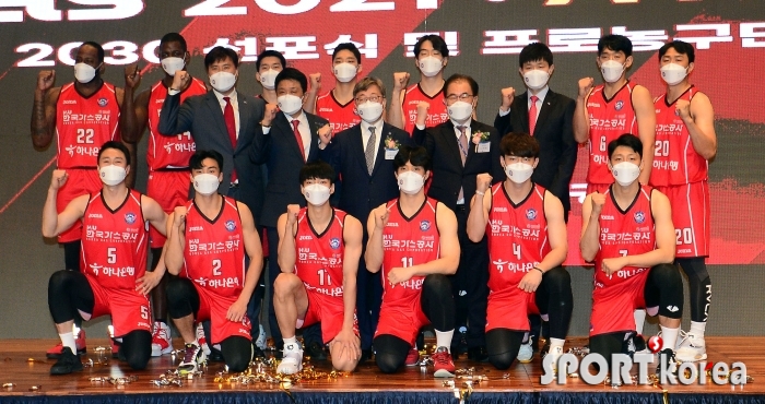 한국가스공사 농구단 `우승을 향해`