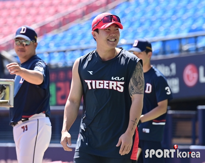 류지혁 `옛 홈 팀 방문에 싱글벙글`