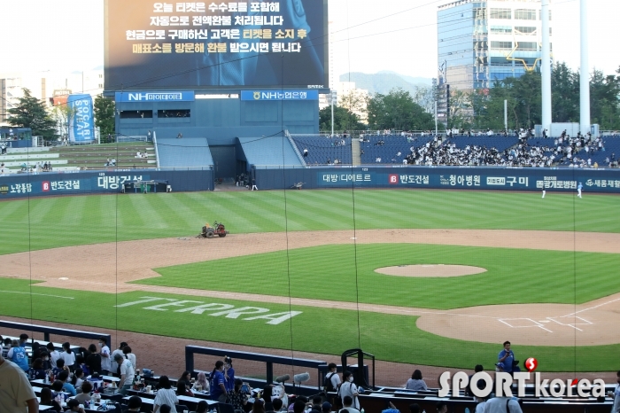 창원 삼성-NC 경기 경기장 상태 불량으로 취소