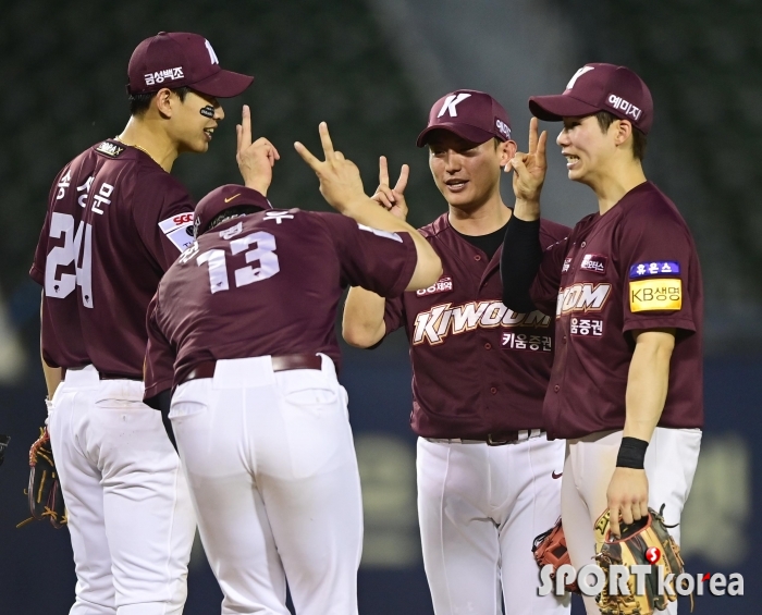 키움, 두산에 4-3 승리로 9연승 성공