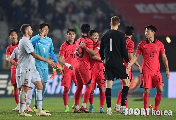 한국, 마지막 국내 평가전 1-0으로 승리