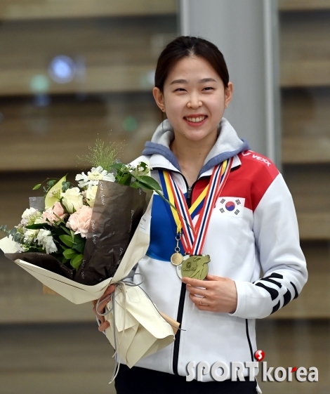 김민선, 월드컵 500m 2연속 금메달