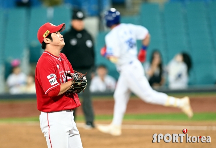 홈런 3방에 무너진 박종훈