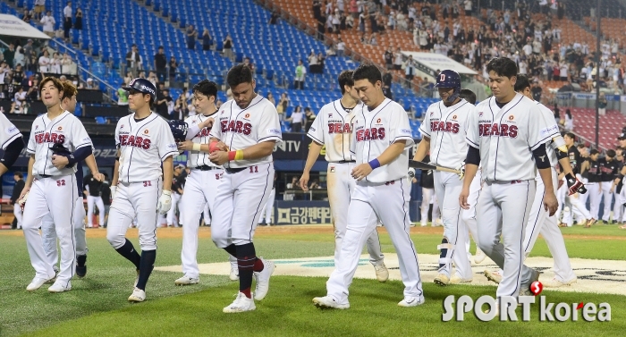 두산, 2-5로 패하며 4연패