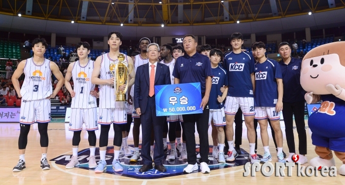 KCC, KBL 컵대회 우승