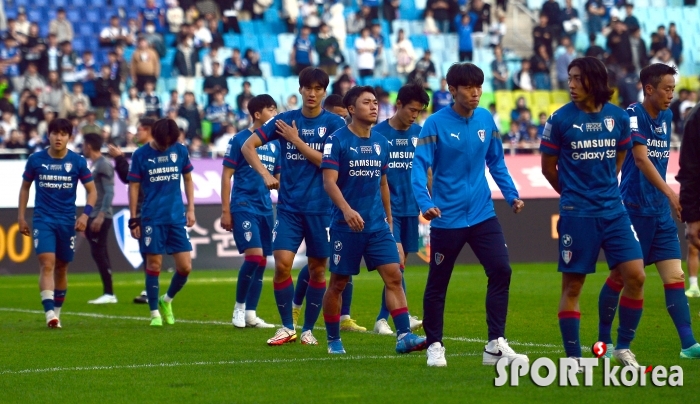 수원, 최하위 탈출 실패