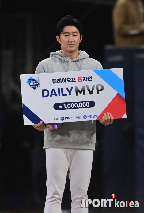 김민혁, 데일리 MVP