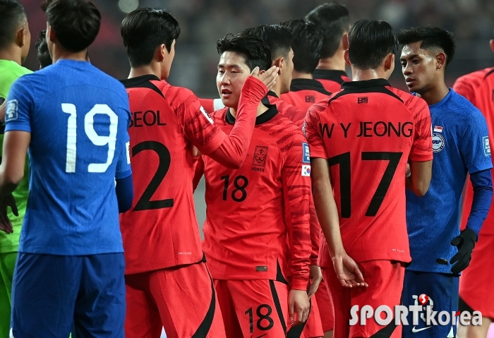 한국, 월드컵 아시아 2차예선 첫 경기 승리!