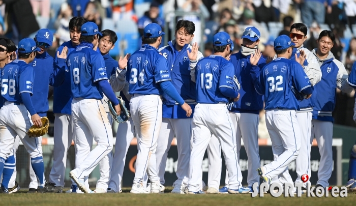 삼성, 한화전 6-1 승리