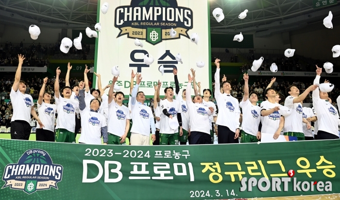 DB, 통산 7번째 정규리그 우승!