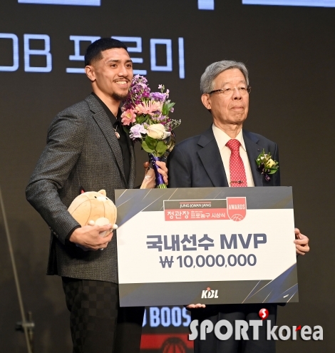 알바노, 프로농구 국내선수 MVP