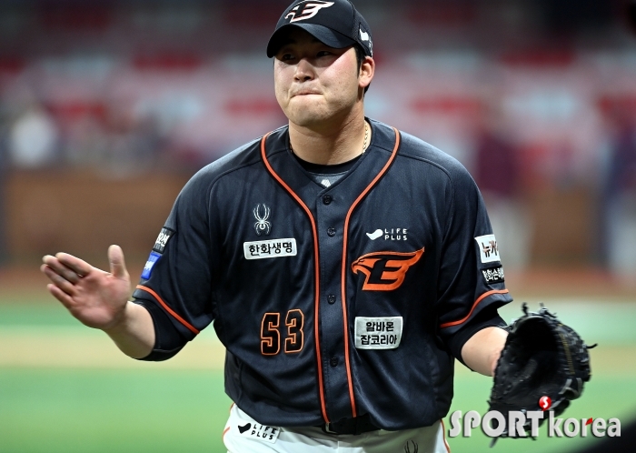 김민우, 5이닝 1실점 호투!