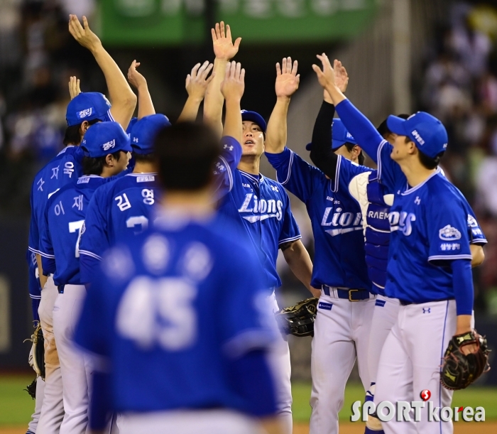 삼성, 9-2로 두산 잡으며 완벽한 승리