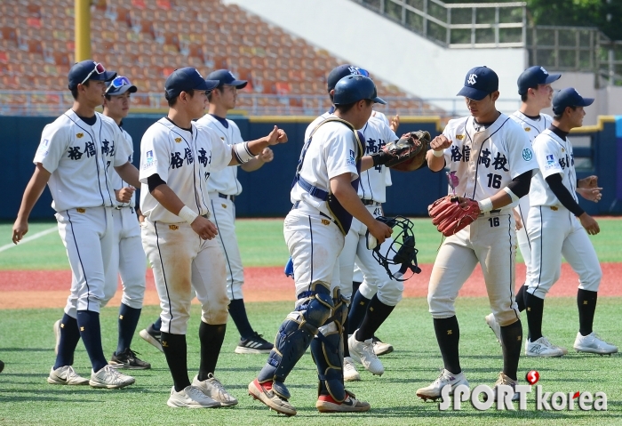 유신고, 대전제일고 7-1로 잡고 16강 진출