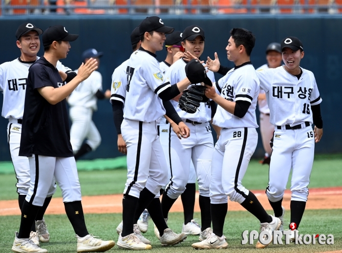 대구상원고, 전주고를 상대로 2-1 짜릿한 승리!