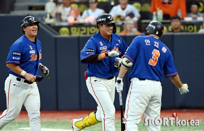 연타석 홈런 채은성 `절정의 타격감~`