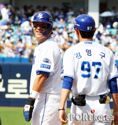 삼성 강민호 개인통상 16번째 2,100 안타 기록달성!