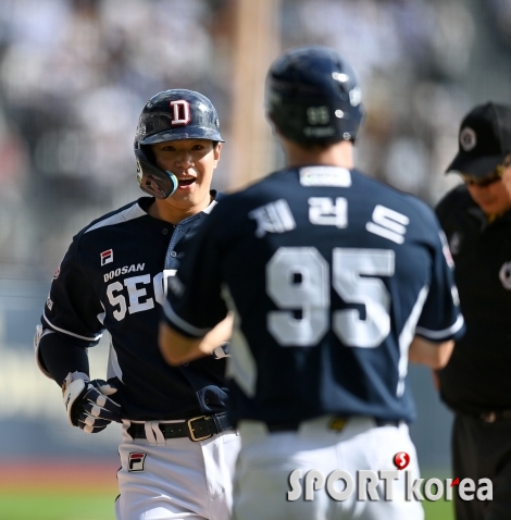 김재환 `추격의 투런 홈런`