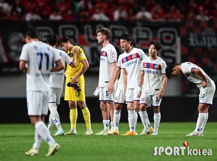 수원FC, 0-1 아쉬운 패배