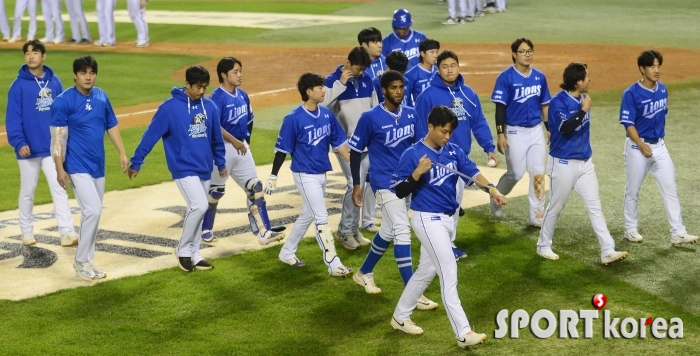 삼성, 아쉬운 영봉패