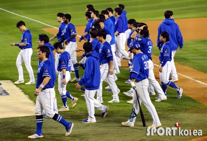 삼성, 아쉬운 0-1 패배!