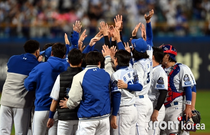 삼성, KIA 꺾고 한국시리즈 첫 승리!