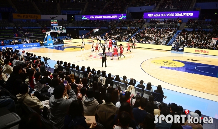 고양에서 열린 FIBA 아시아컵 예선