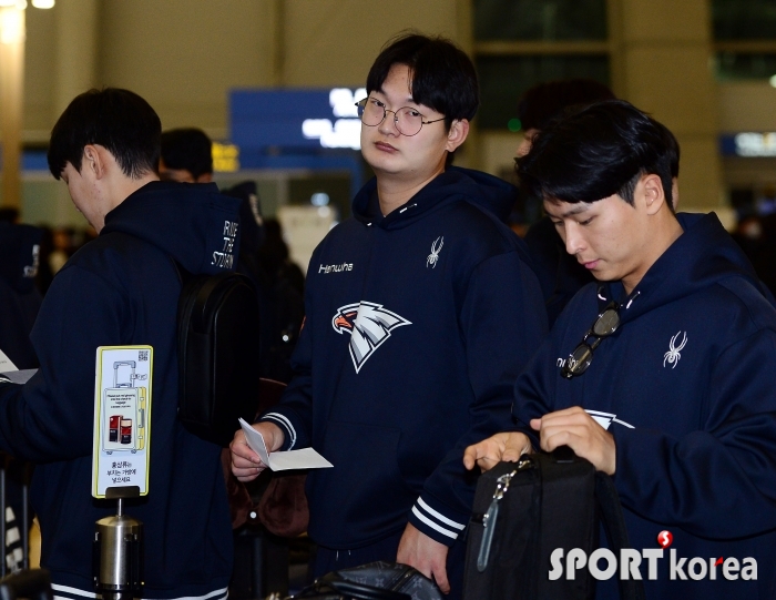 김서현, 전지훈련 출국 준비 끝